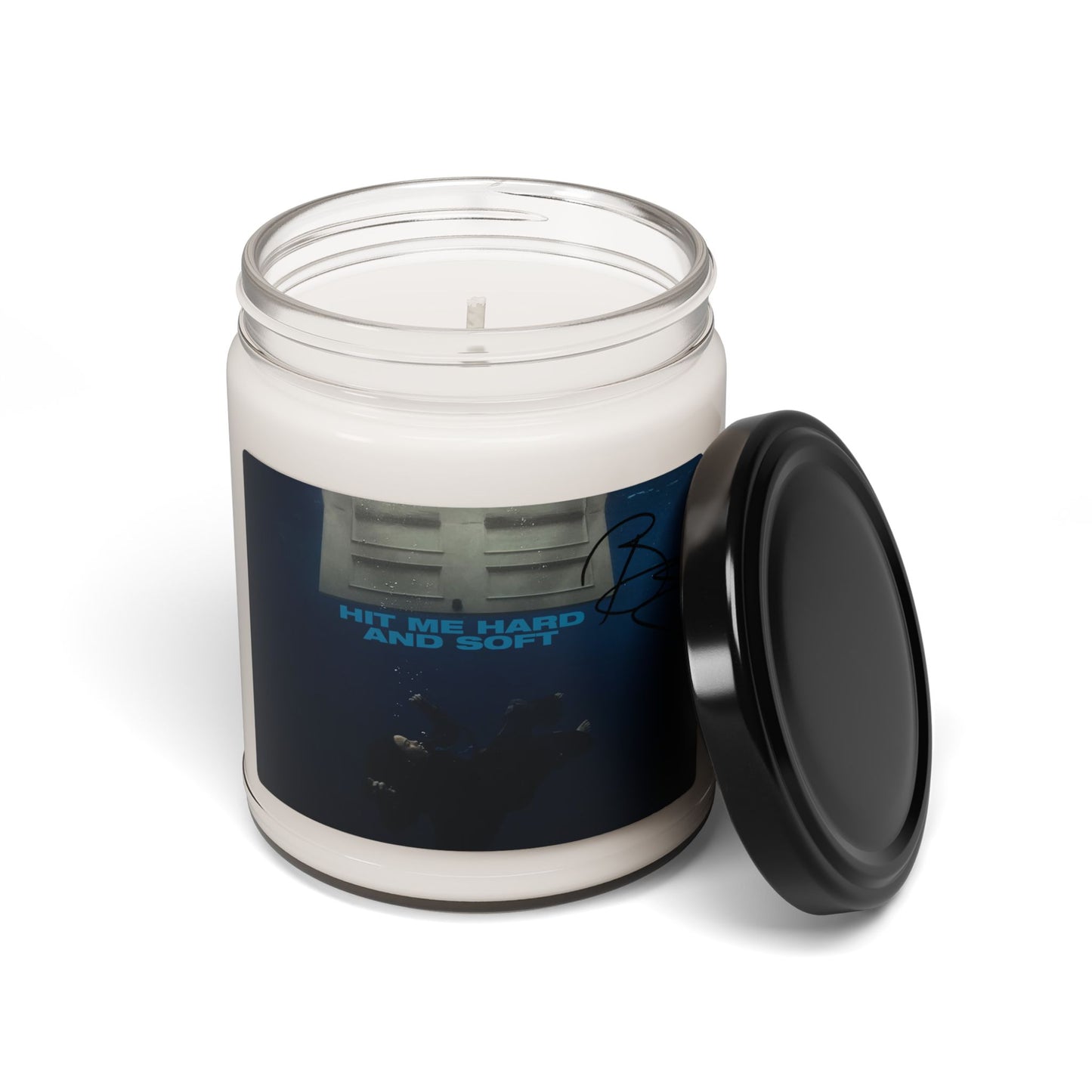 Hit Me Hard and Soft Custom Candle