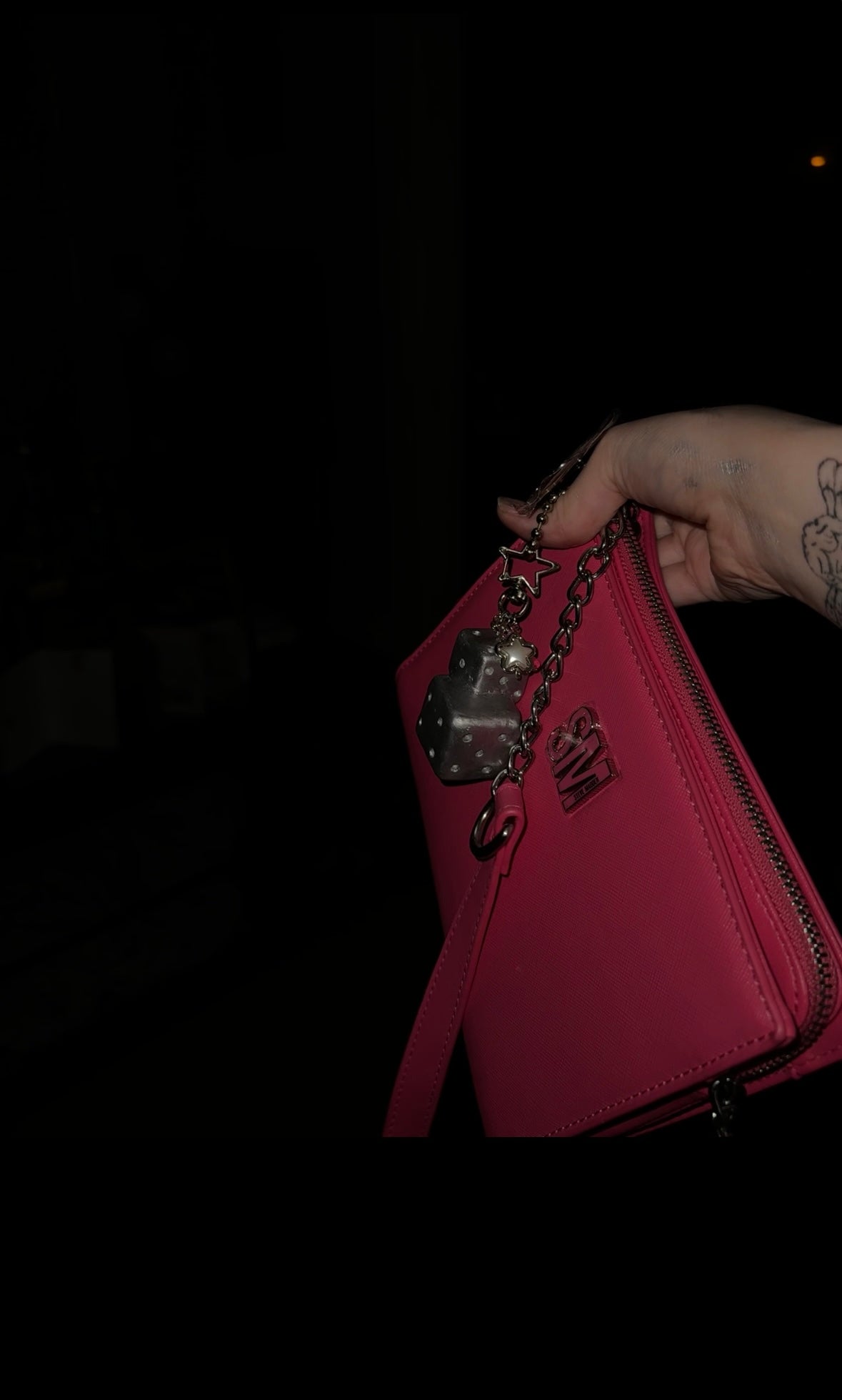 limited handmade dice charm keychain