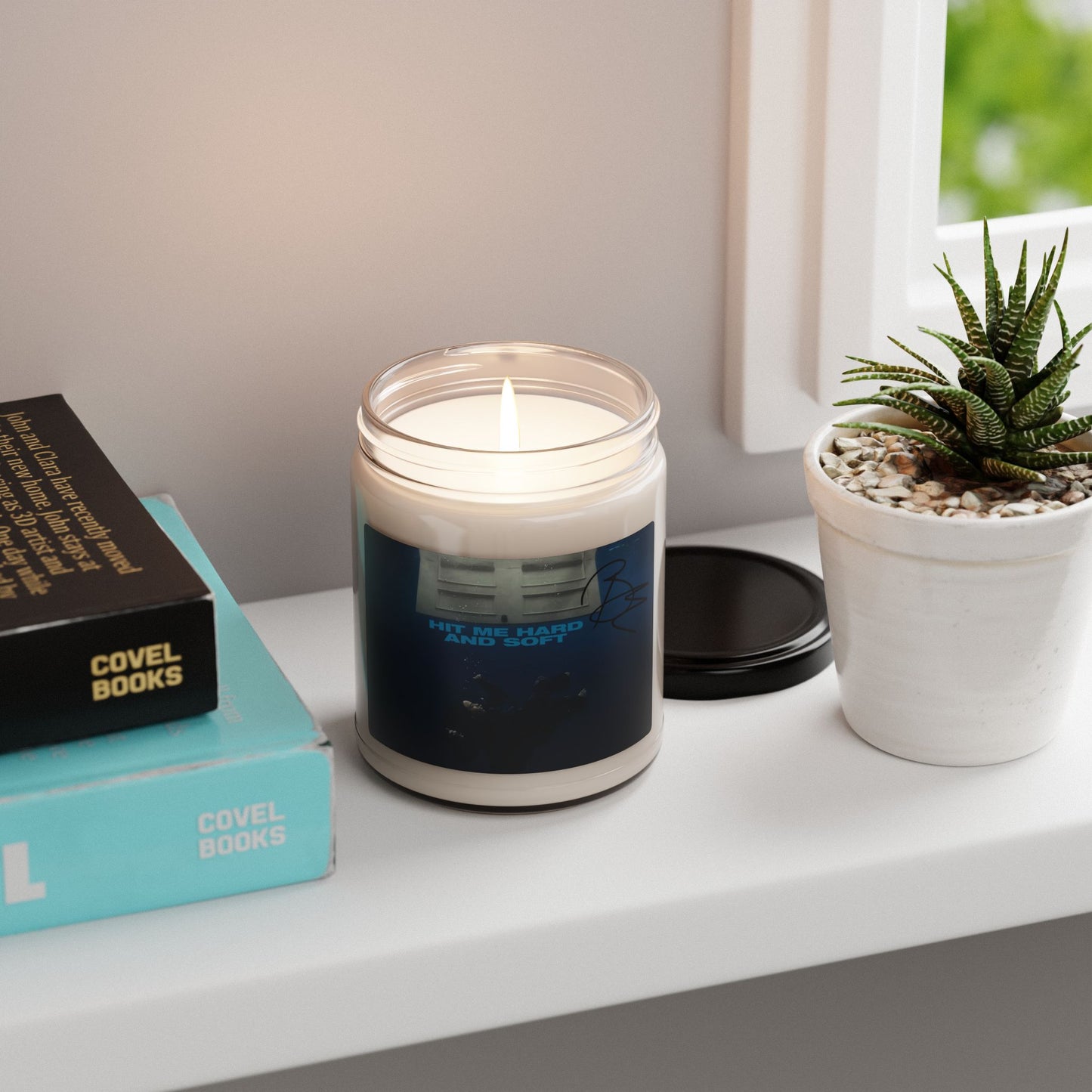 Hit Me Hard and Soft Custom Candle